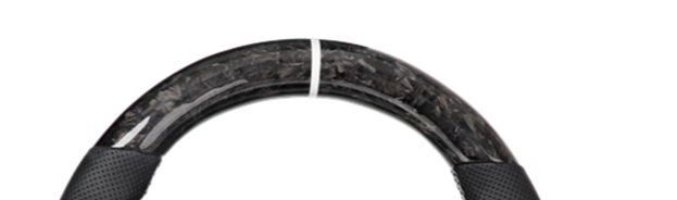 Mustang Forged Carbon Steering Wheel w Nappa