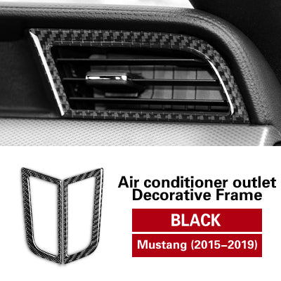 Mustang (15-23) Carbon Look ABS Air Vent Set