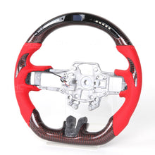 Mustang Reflective Carbon Steering Wheel w Nappa