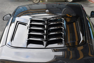 Lambo Style Rear Louver - Gloss Black (Mustang 2015-23) - coming soon