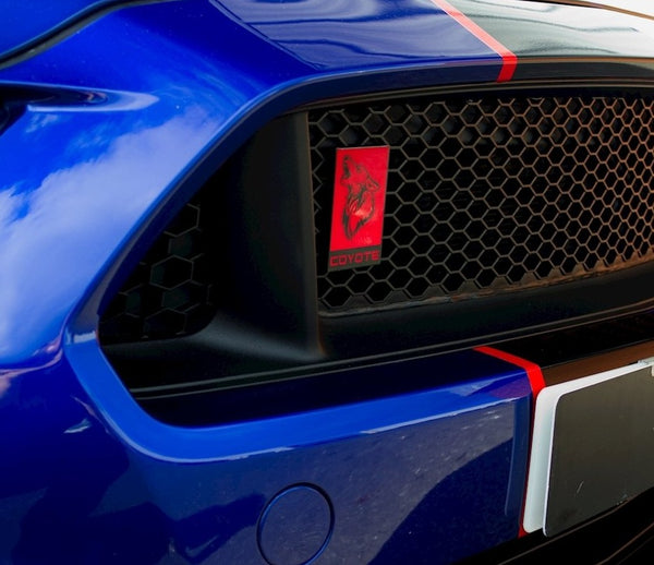 COYOTE Red GT 5.0 Emblem
