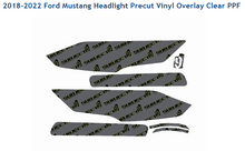 Load image into Gallery viewer, Mustang FN (18-23) Headlight Precut Clear PPF
