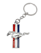 Load image into Gallery viewer, Mustang GT Metal 3D Horse keyring
