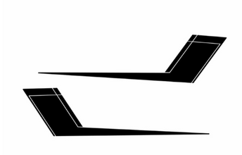 Mustang Roush Style Side Decal Set