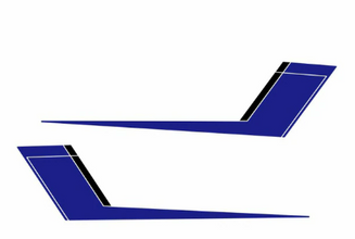 Mustang Roush Style Side Decal Set