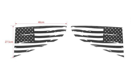 Mustang America Window Decal