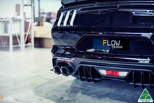 Load image into Gallery viewer, Black 2018 Mustang S550 FN Rear Diffuser
