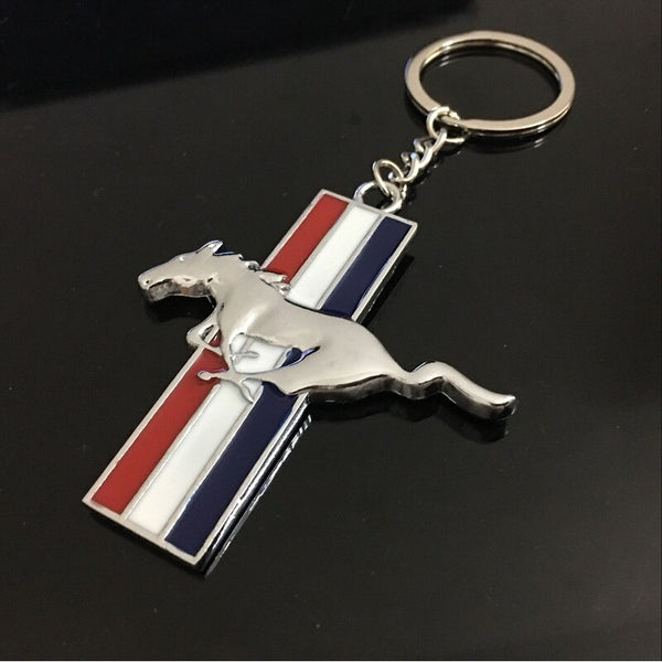 Mustang GT Metal 3D Horse keyring