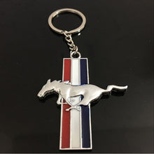 Load image into Gallery viewer, Mustang GT Metal 3D Horse keyring
