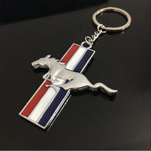 Load image into Gallery viewer, Mustang GT Metal 3D Horse keyring
