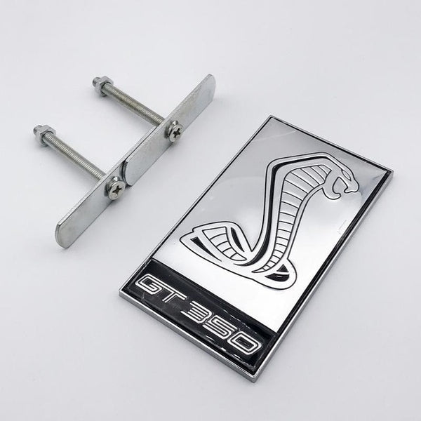Mustang GT350 Metal Grille Badge