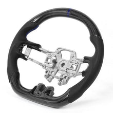 Mustang Black Carbon Steering Wheel w Nappa