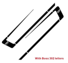 Mustang GT Shelby & Boss 302 Door Side Tail Decals