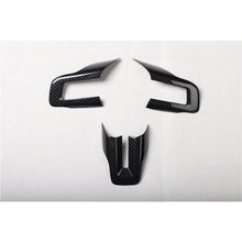 Load image into Gallery viewer, Mustang (15-23) Carbon Look Steering Wheel Trim
